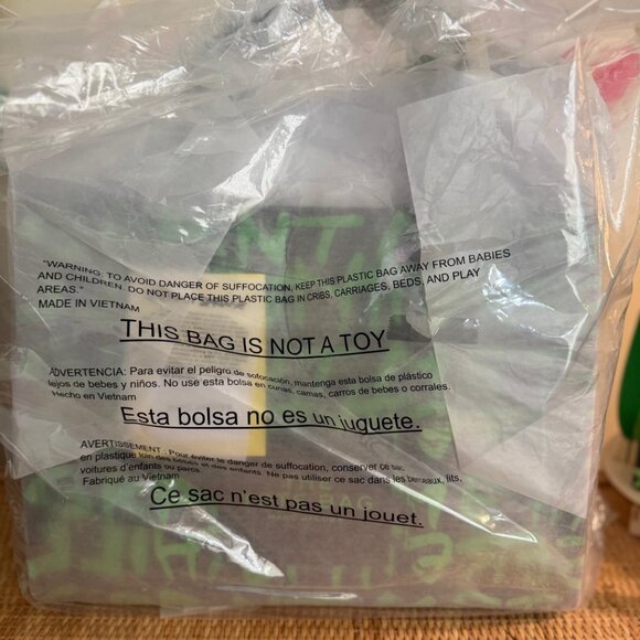 SOLD OUT 40th Anniversary Marc Jacobs x Stephen Sprouse Tote Bag Medium Size NWT - Picture 5 of 6